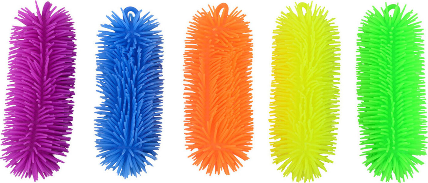 Fluffy Worm 23 Cm - Assorterede