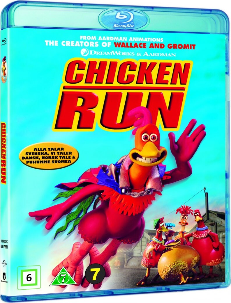 Flugten Fra Hønsegården / Chicken Run - Blu-Ray