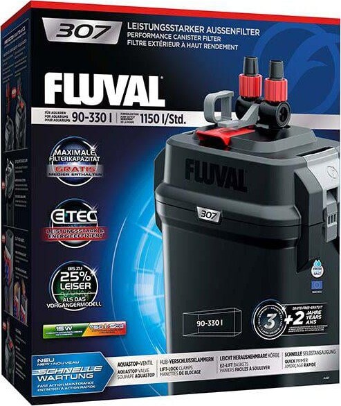 FLUVAL 307, 1150 ltr./t. 16W. 90-330 L