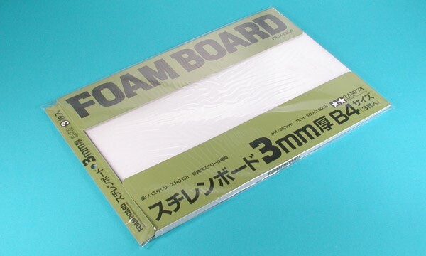 Tamiya - Foam Board - 3 Mm - B4 - 3 Stk - 70138