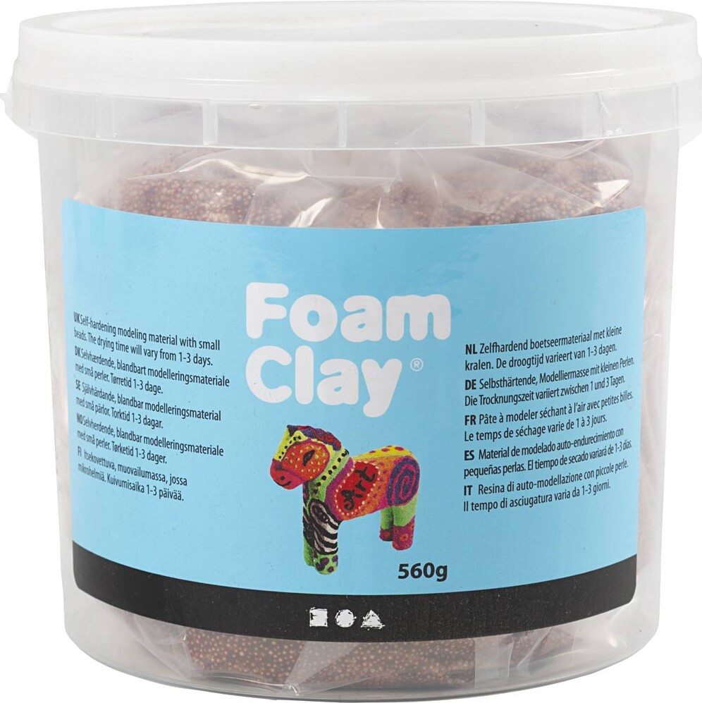 Foam Clay - Brun - 560 G/ 1 Spand