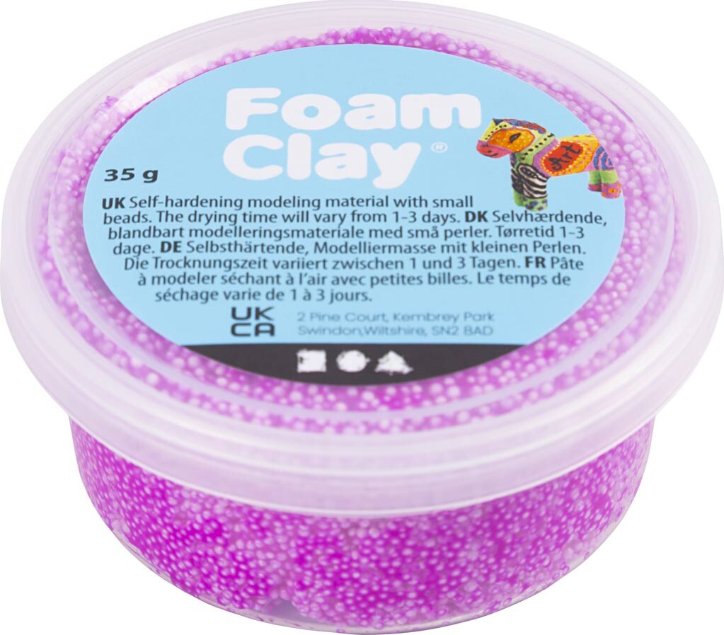 Foam Clay - Lys Lilla - 35 G