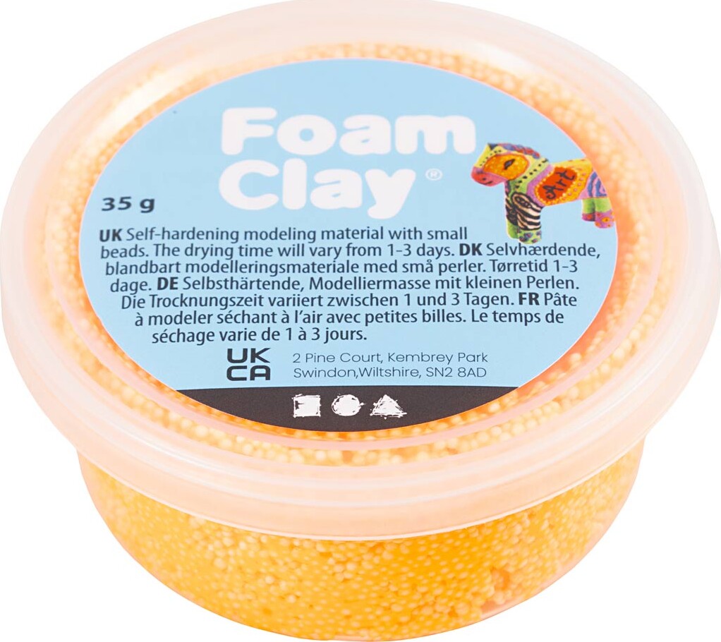 Foam Clay - Orange - 35 G