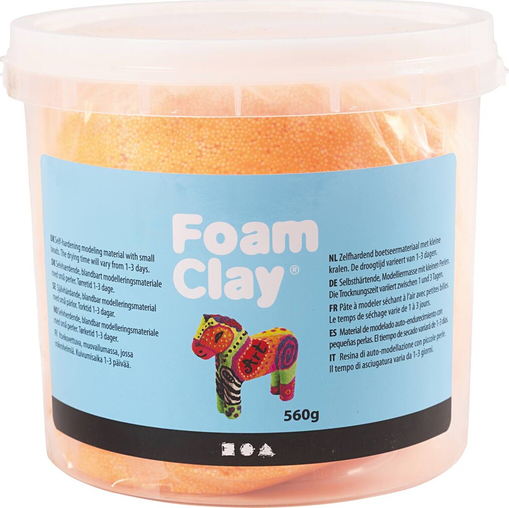 Foam Clay - Orange - 560 G/ 1 Spand
