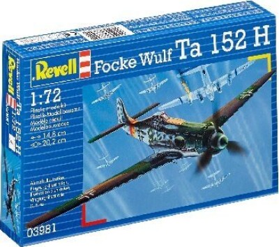 Revell - Focke Wulf Ta 152 H Fly Byggesæt - 1:72 - 03891