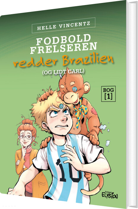 Billede af Fodbold-frelseren Redder Brasilien - Og Lidt Carl - Helle Vincentz - Bog