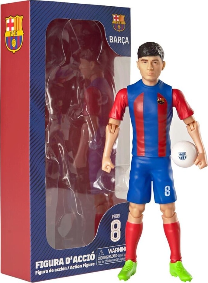 Fodboldfigur - Fc Barcelona Pedri 20 Cm