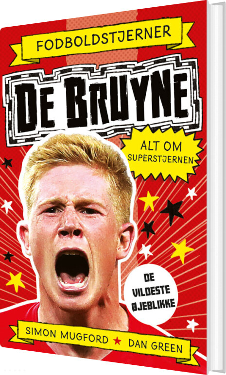 Billede af Fodboldstjerner - De Bruyne - Alt Om Superstjernen - Dan Green - Bog hos Gucca.dk