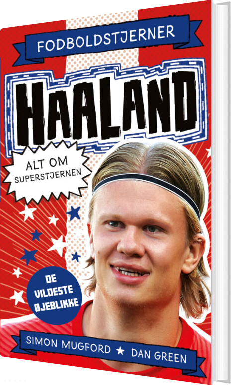 Billede af Fodboldstjerner - Haaland - Alt Om Superstjernen - Dan Green - Bog hos Gucca.dk