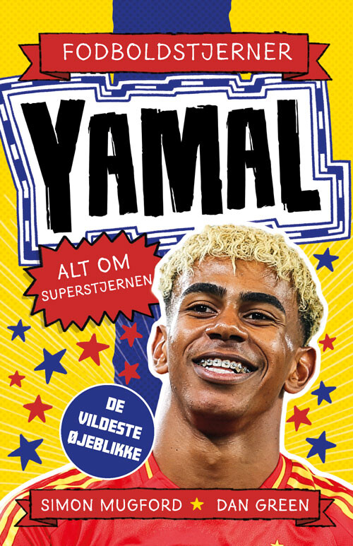Fodboldstjerner - Lamine Yamal - Alt Om Superstjernen - Bog