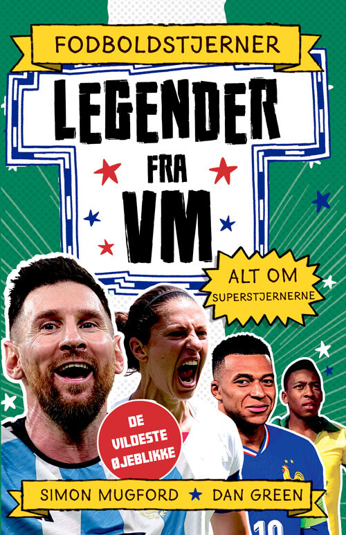 Fodboldstjerner - Legender Fra Vm - Alt Om Superstjernerne - Bog