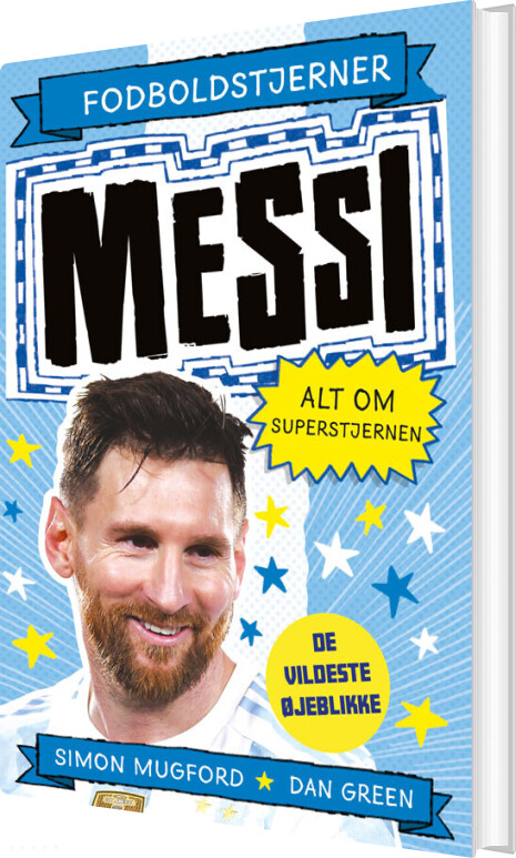 Billede af Fodboldstjerner - Messi - Alt Om Superstjernen - Dan Green - Bog hos Gucca.dk