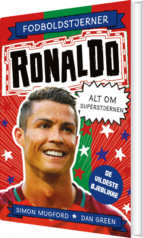 Billede af Fodboldstjerner - Ronaldo - Alt Om Superstjernen (de Vildeste øjeblikke) - Dan Green - Bog hos Gucca.dk
