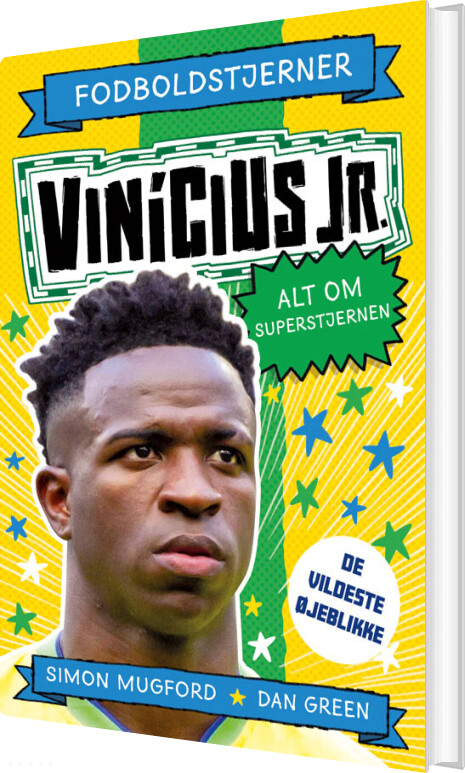 Fodboldstjerner - Vinicius Jr. - Dan Green - Bog