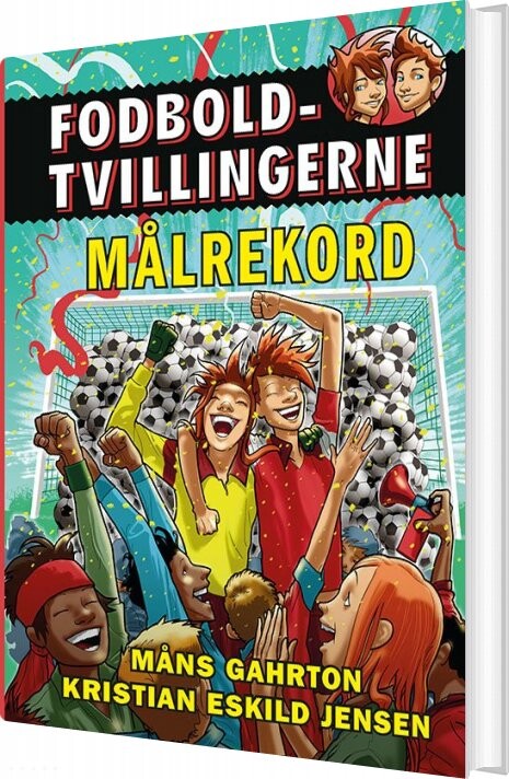 Billede af Fodboldtvillingerne 4: Målrekord - Måns Gahrton - Bog hos Gucca.dk