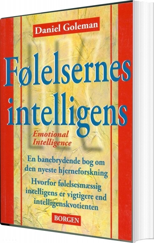 Billede af Følelsernes Intelligens - Daniel Goleman - Bog
