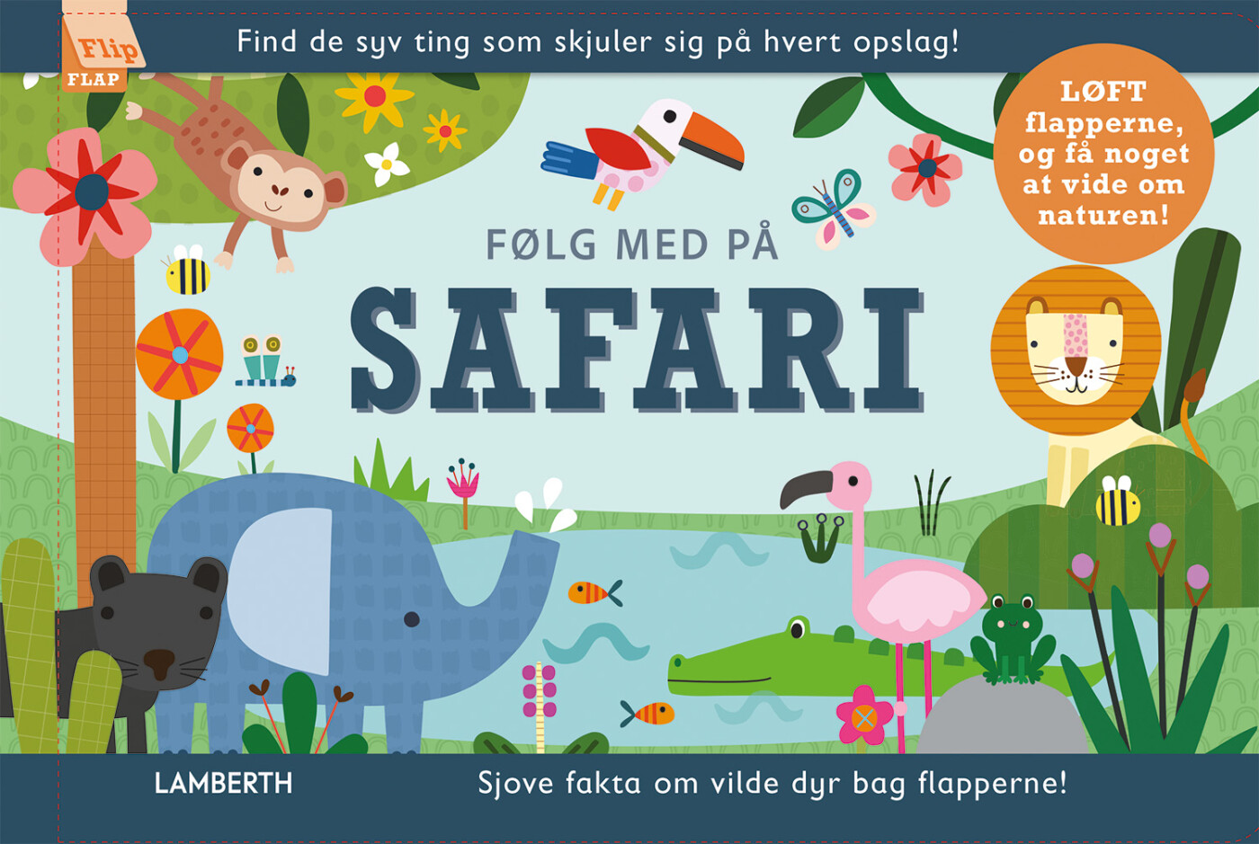 Følg Med På Safari - Rebecca Weerasekera - Bog