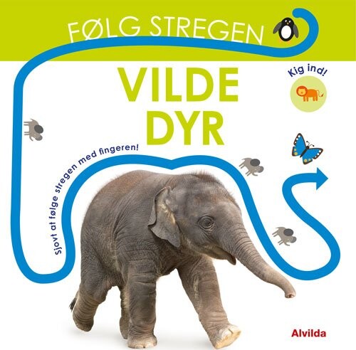 Billede af Følg Stregen - Vilde Dyr - Dawn Sirett - Bog