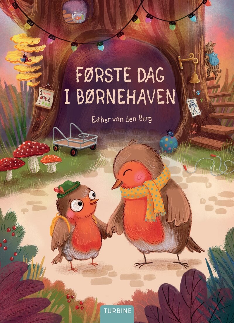 Billede af Første Dag I Børnehaven - Esther Van Den Berg - Bog hos Gucca.dk
