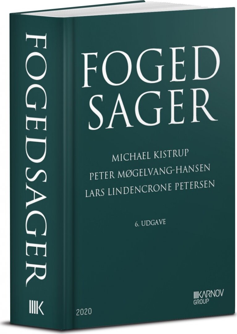 Fogedsager - Peter Møgelvang-hansen - Bog