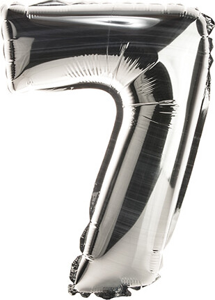 Folieballon 35 Cm Sølv 7 - Scanseason