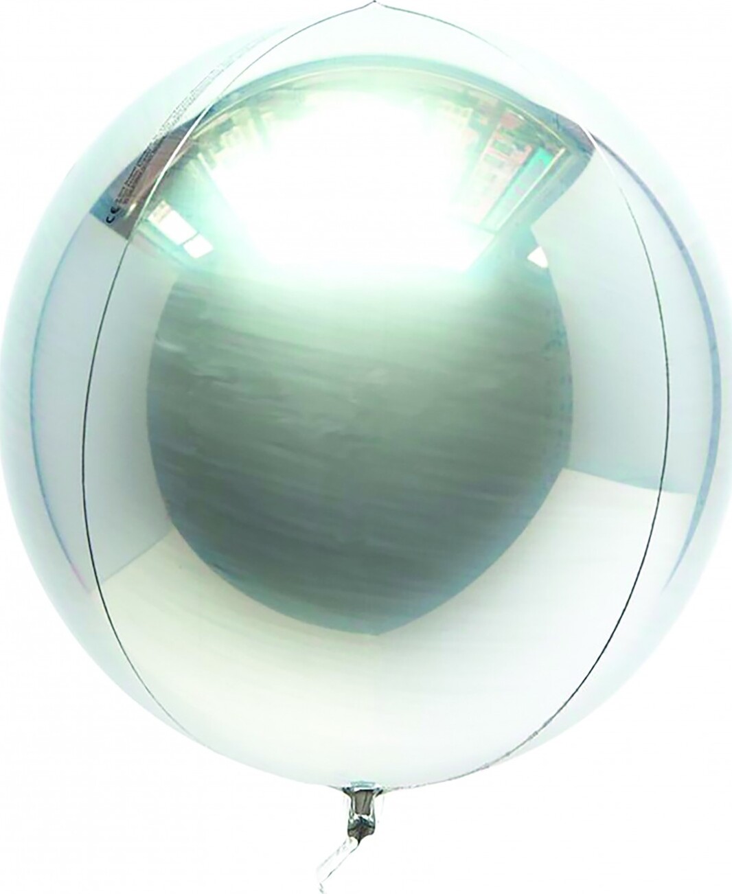 Folieballon 45 Cm - 3d - Sølv - Scanseason