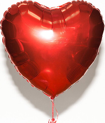 Folieballon 45 Cm - Hjerte - Scanseason