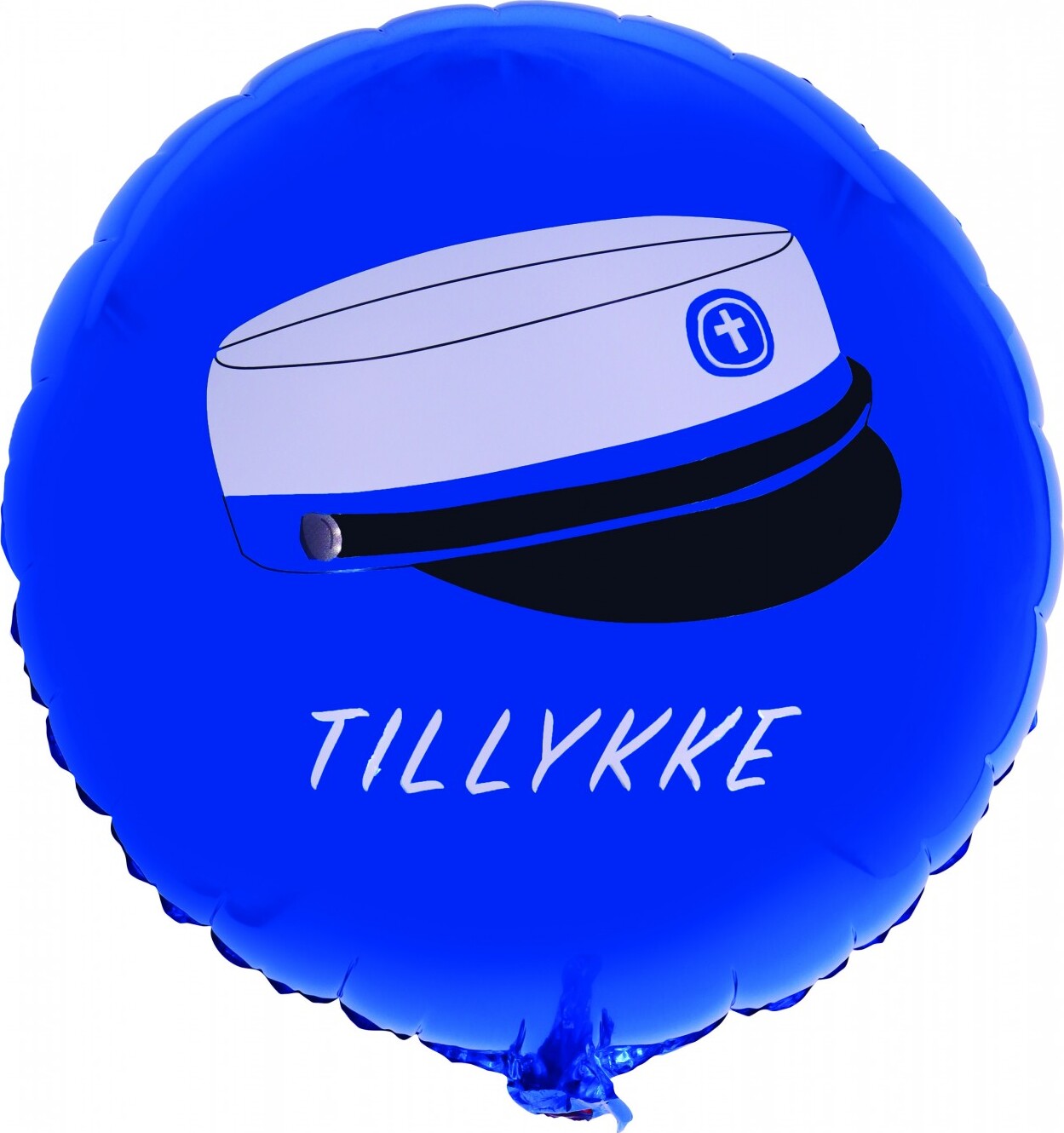 Folieballon - Studenterhue - Blå - Scanseason