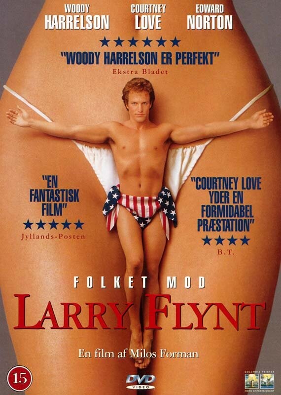 The People Vs. Larry Flynt / Folket Mod Larry Flynt - DVD - Film