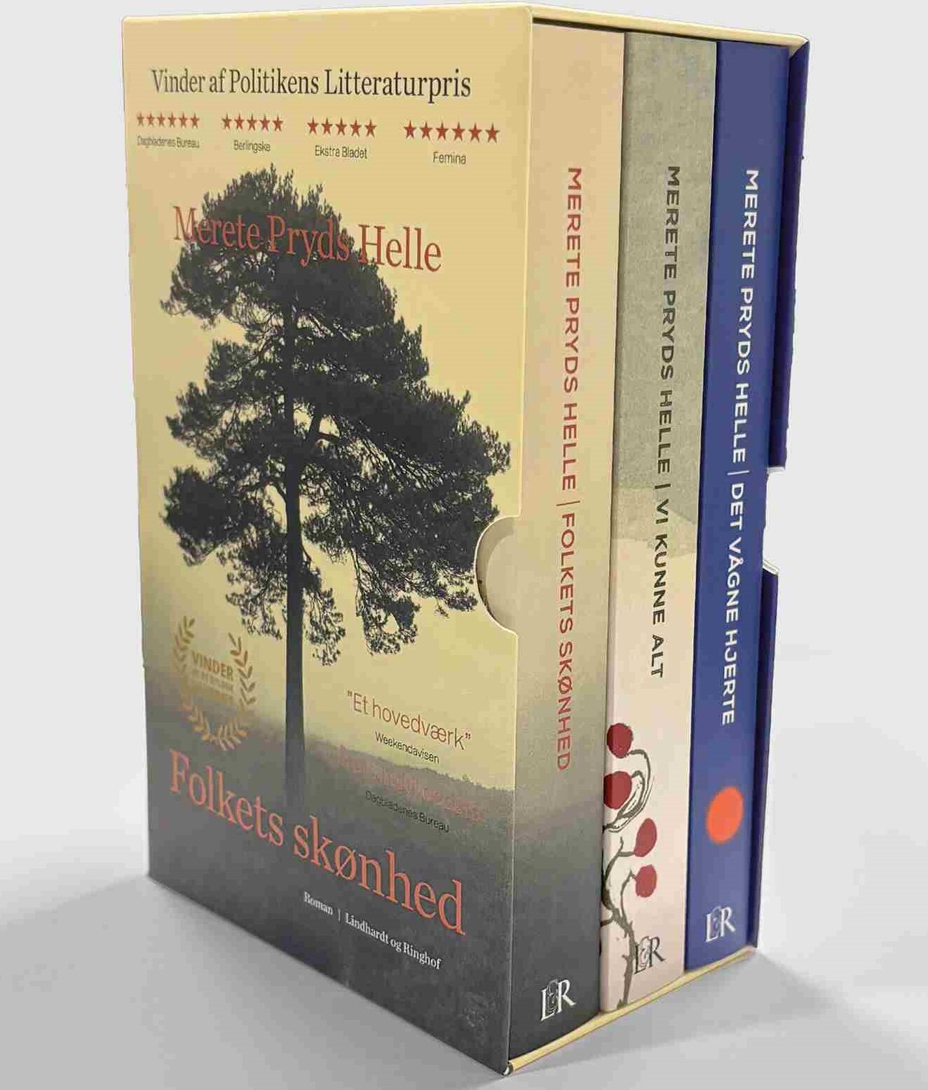 Folkets Skønhed 1-3 Bokssæt - Merete Pryds Helle - Bog - Lindhardt Og Ringhof