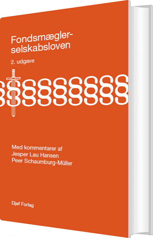 Fondsmæglerselskabsloven - Peer Schaumburg-müller - Bog