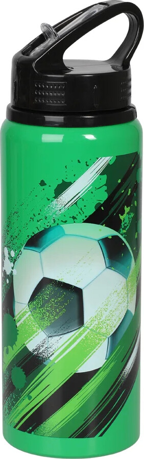 Football - Aluminium Sport Water Bottle - 730 Ml