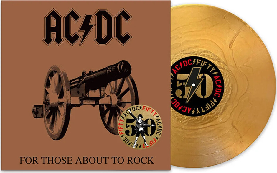 Ac Dc - For Those About To Rock - Gold Metallic Edition - Vinyl Lp