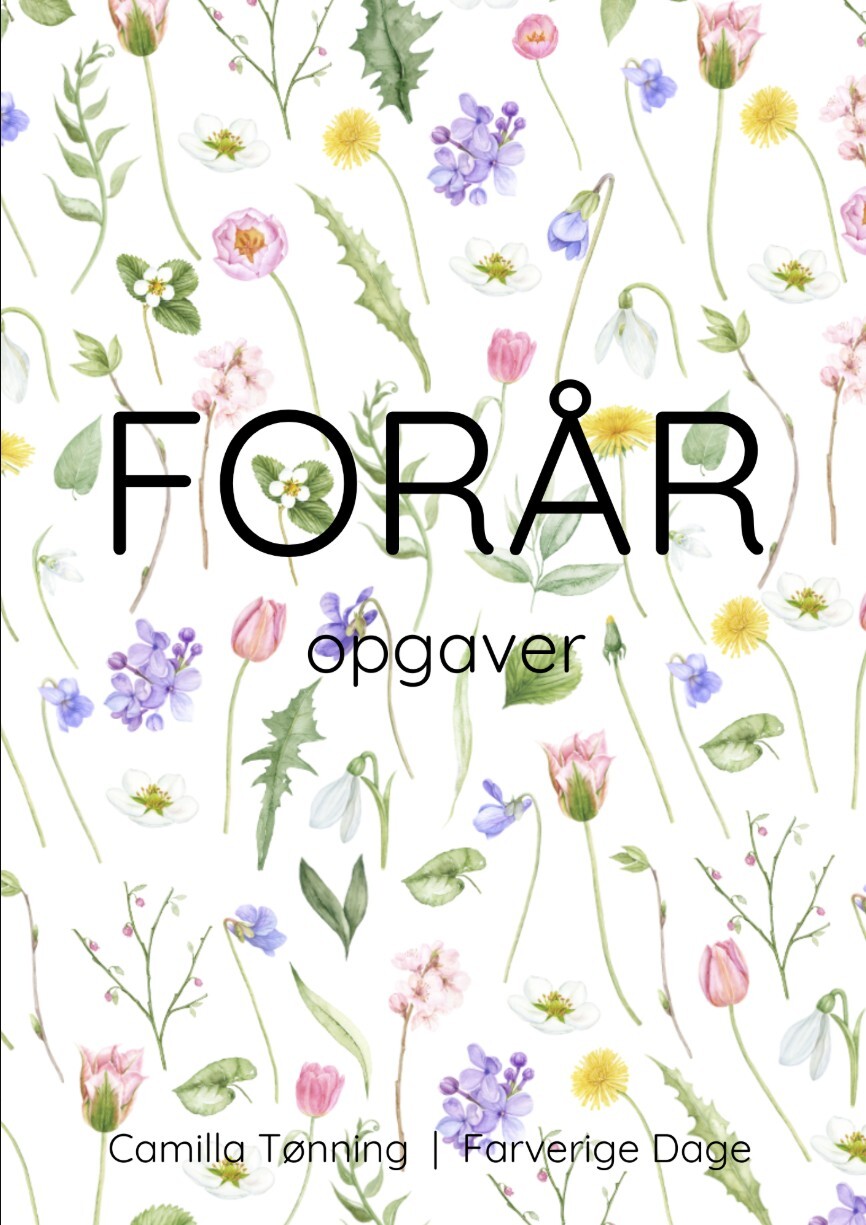 Forår - Opgavebog - Camilla Tønning - Bog