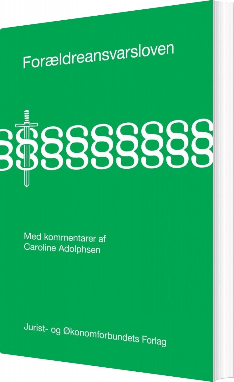 Forældreansvarsloven - Af Caroline Adolphsen - Bog