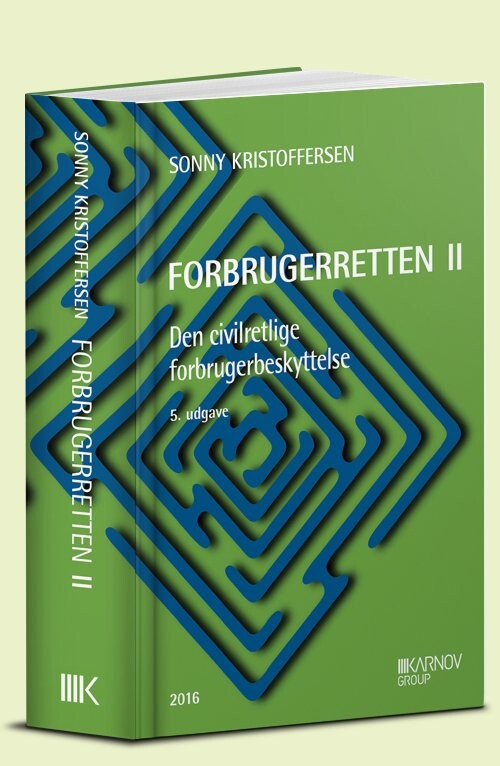 Forbrugerretten Ii - Sonny Kristoffersen - Bog