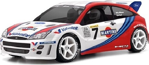 Ford Focus Wrc Body (200mm) - Hp7412 - Hpi Racing