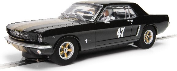 Billede af Scalextric Bil - Ford Mustang - Black And Gold - 1:32 - C4405