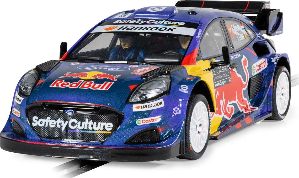 Scalextric C4654 - Ford Puma Rally1 Monte Carlo 2025 Bil - 1:32