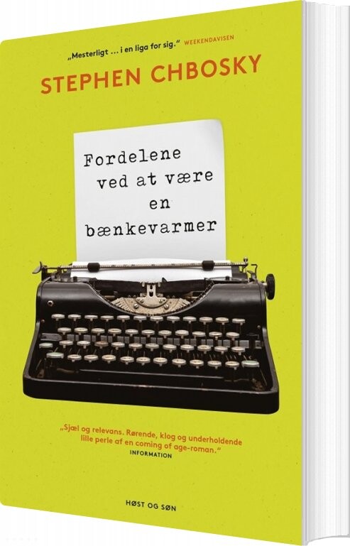 Fordelene Ved At Være En Bænkevarmer - Stephen Chbosky - Bog