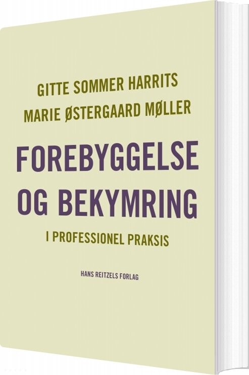 Billede af Forebyggelse Og Bekymring - Gitte Sommer Harrits - Bog