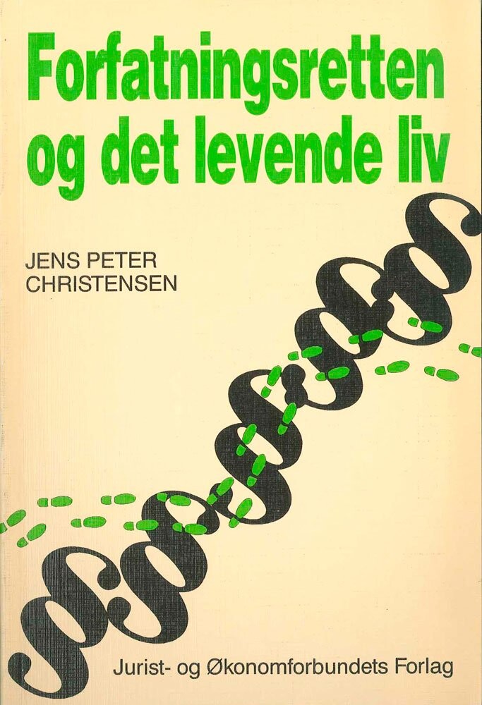 Billede af Forfatningsretten Og Det Levende Liv - Christensen J - Bog