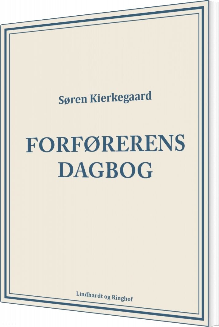 Forførerens Dagbog - Søren Kierkegaard - Bog