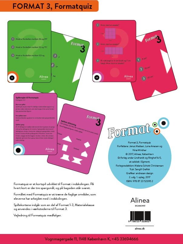 Billede af Format 3, Formatquiz - Janus Madsen - Bog