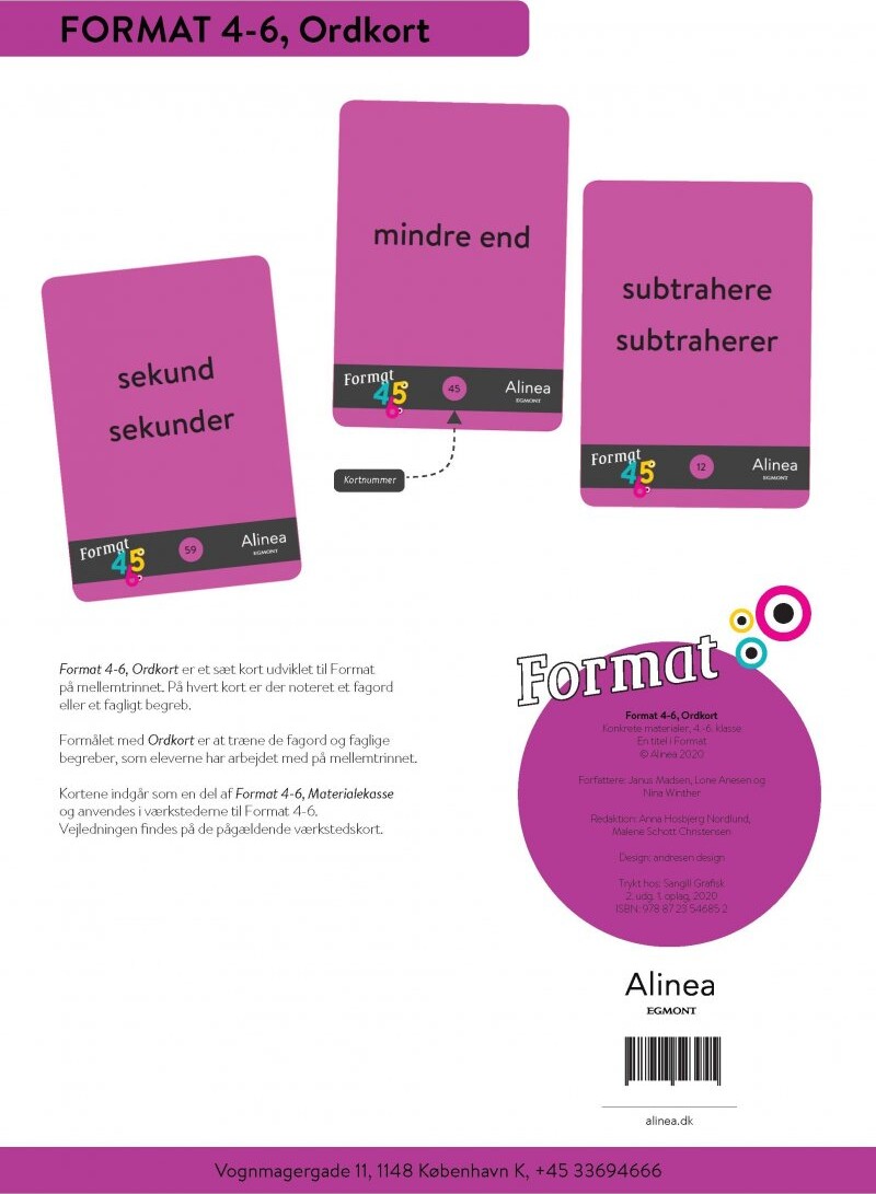 Format 4-6, Ordkort - Janus Madsen - Bog