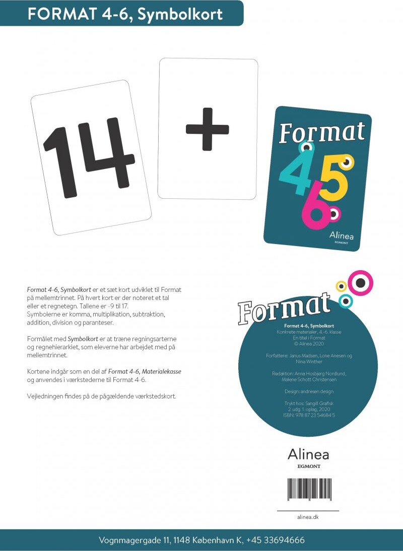 Format 4-6, Symbolkort - Janus Madsen - Bog