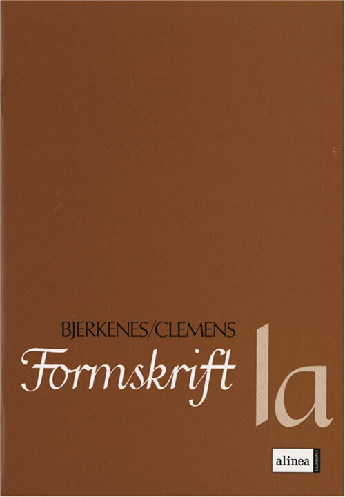 Billede af Formskrift 1a, 2.-3.kl - Christian Clemens - Bog