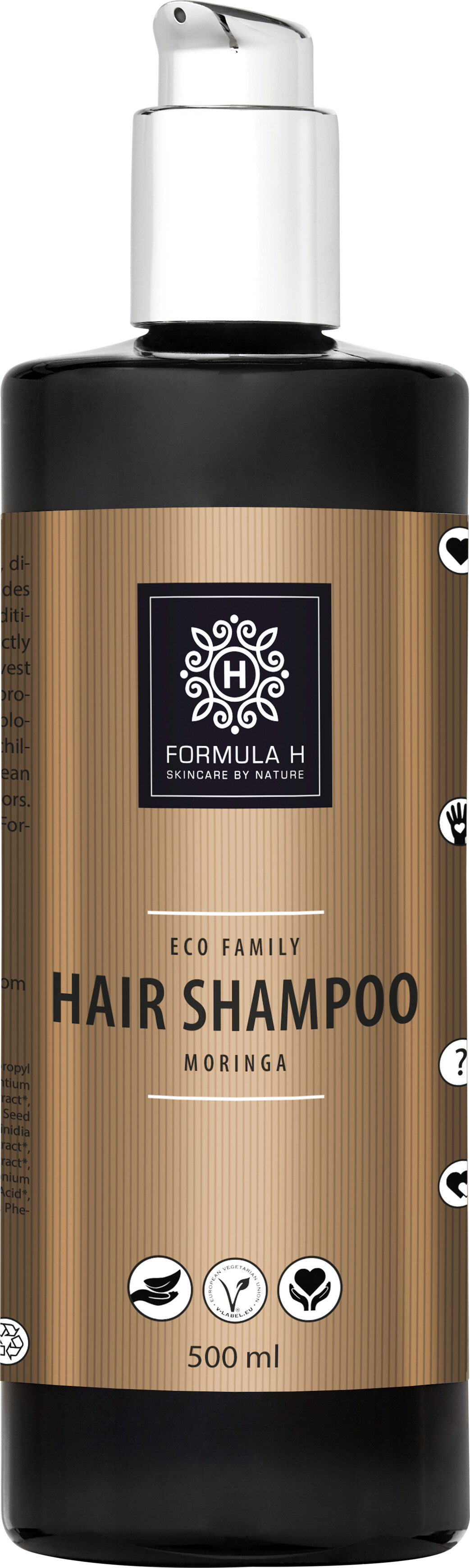 Formula H - Eco Family Shampoo - Moringa 500 Ml