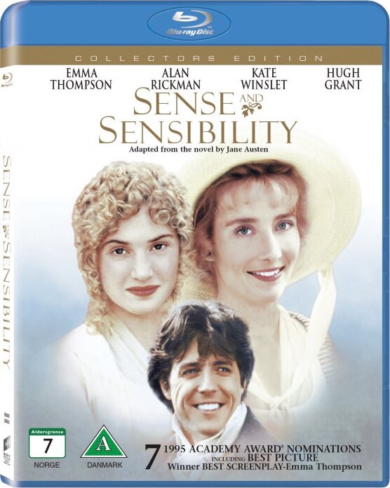 Fornuft Og Følelse / Sense And Sensibility - Blu-Ray