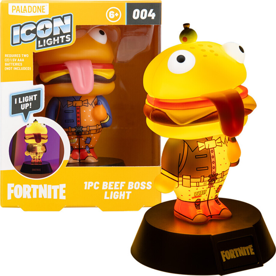 Fortnite Beef Boss Icon Light Lampe - GEEKD.dk